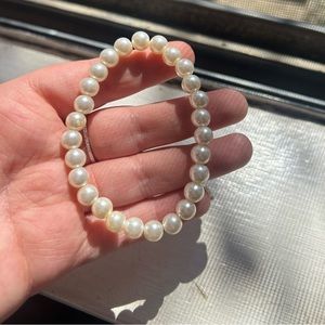 Pearl Bracelet & Headband